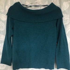 Anthropologie | Off the Shoulder/Cowl Sweater